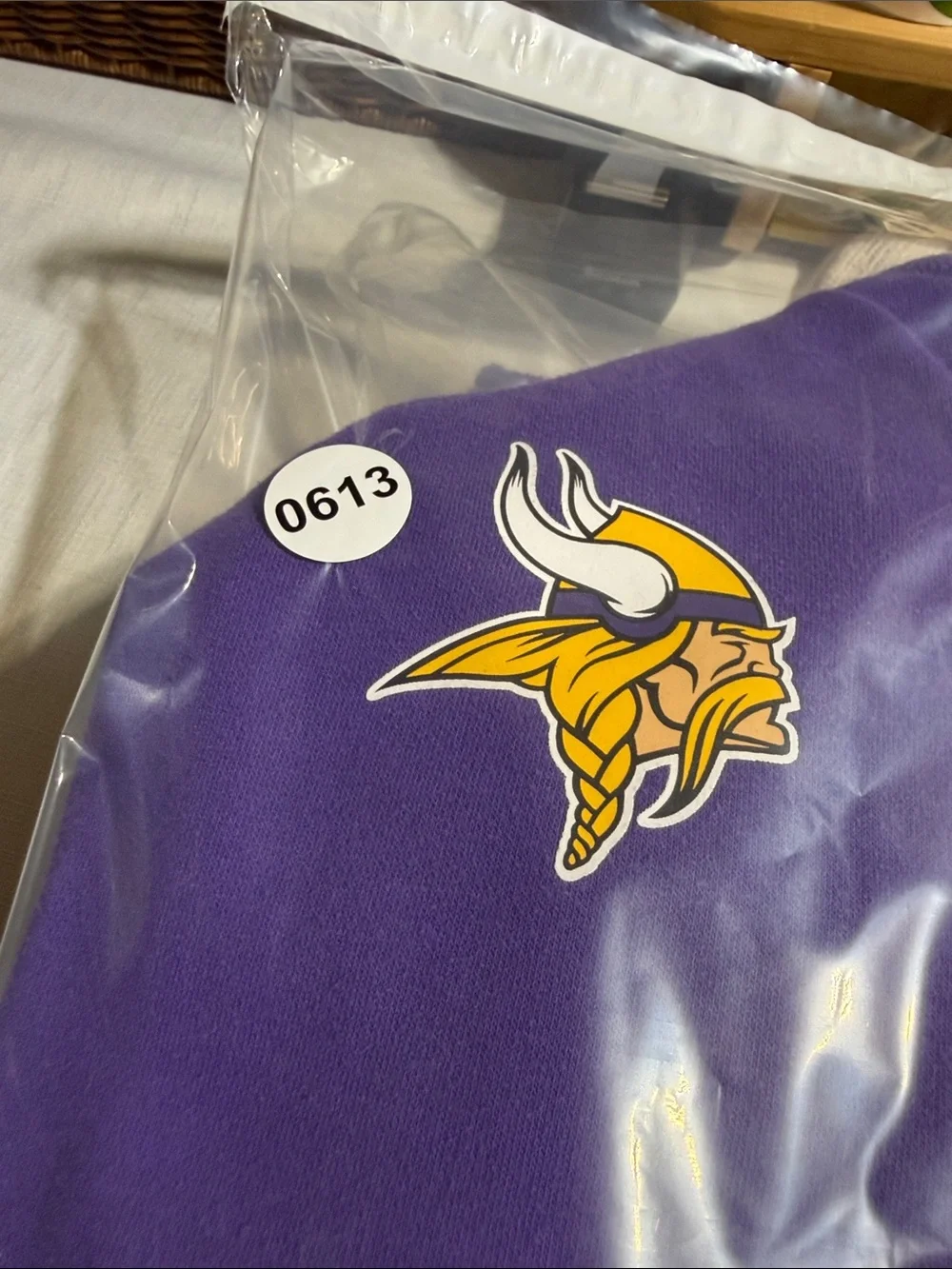 Nike Purple Minnesota Vikings Crewneck Hoodie / with matching sweat pants- Youth